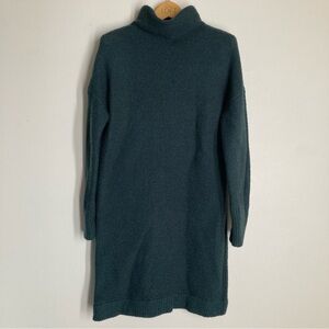 Cloth by Design Green Mock Neck Sweater Dress
